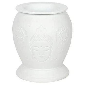 White Buddha Ceramic Electric Oil Burner