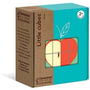 Clementoni 16224 Little Cubes - Puzzle Frutta per Bambini di 2 Anni