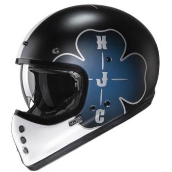 HJC V60 Ofera Casco - Negro Azul (XL)