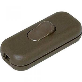 Kopp interrupteur de traction marron 1 x Off/On 2A