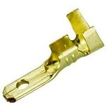 Leitungsverbinder Hella 8KW 744 752‑003 (Flachstecker, 0,5–1,0 mm²) – 100 Packung