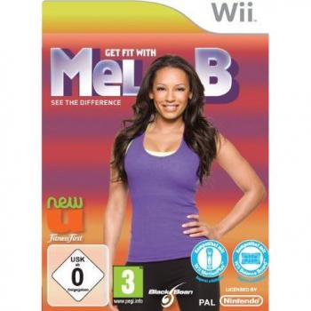 Wii - Get Fit with Mel B (UK Version) (mit OVP) (gebraucht) USK18