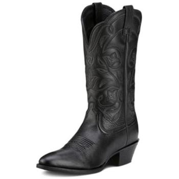 Bottes Ariat Noires à Bout Héritage