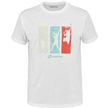 T-shirt Padel Cotton Homme Blanc