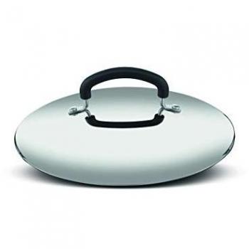 Coperchio Inox Lagostina 18‑10 grigio e nero, diametro 20 cm