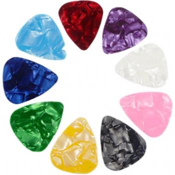 Set de púas para guitarra 20 piezas color aleatorio