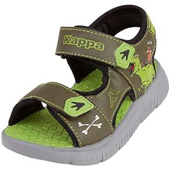 Kappa Sandale mit blinkendem T-Rex Relief Print