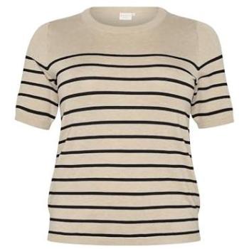 Lizzy Kaffee T-Shirt für Damen in Grau, Größe XL