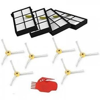 Repuesto Kit iRobot Roomba 800-880 con Filtros HEPA y Cepillos de 3 Brazos