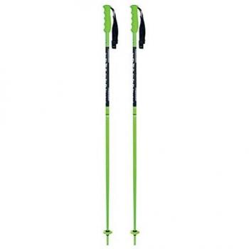 Komperdell National Team 18 mm Ski Poles - Green/Black, 115 cm Unisex