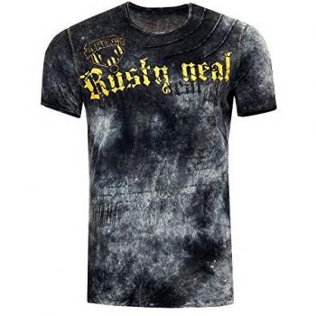 Rusty Neal Herren-T-Shirt im auffälligen Design