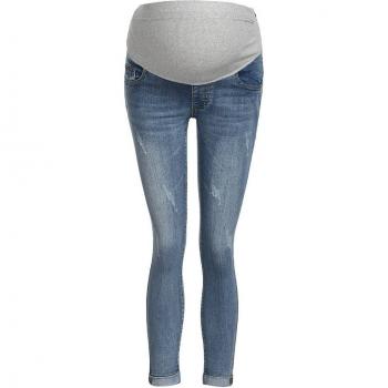 Jeans Rascado Embarazo