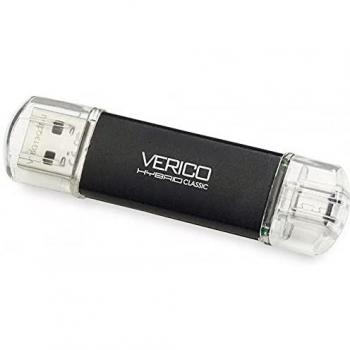 VERICO USB3.0 Stick Hybrid Type C, 64 GB, schwarz