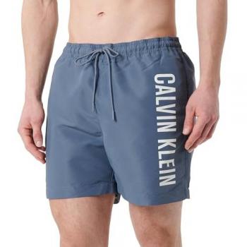 Bañador Calvin Klein Azul-Gris, Hombre, Mediano (M)