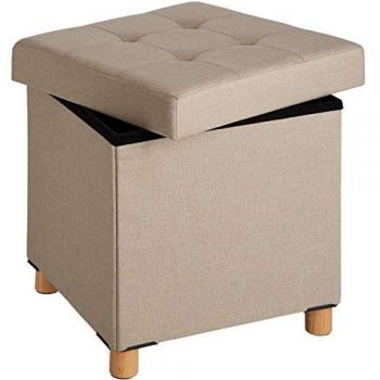 Alea Foldable Storage Stool - Sand