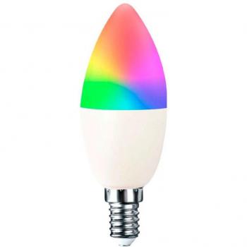 Bombilla Vela Smart WiFi E14 5W RGB Regulable 450Lm 7Hsevenon