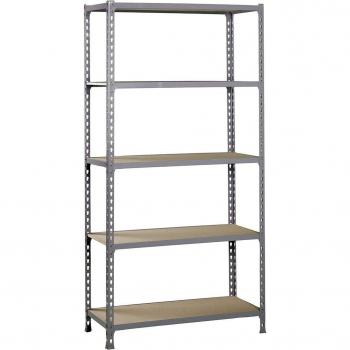 Simonrack MADERCLICK MINI Schwerlastregal grau 80 x 30 x 180 cm