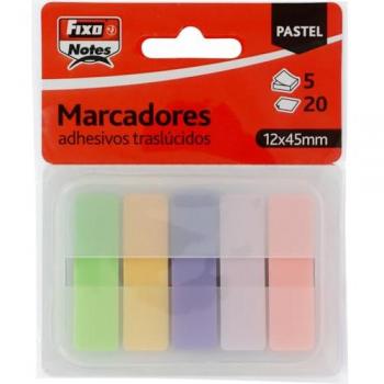 Banderitas Autoadhesivas Pastel 12x45mm