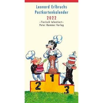 Leonard Erlbruchs Postkartenkalender 2022