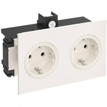 Rehau Steckdose 2-fach SIGNA IN cws BRK 2STD