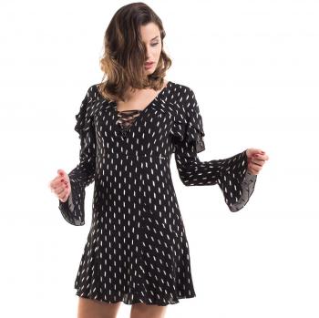 Guess Dress Cord Neckline by M - Solid