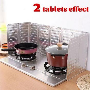Placa deflectora de aceite para cocina
