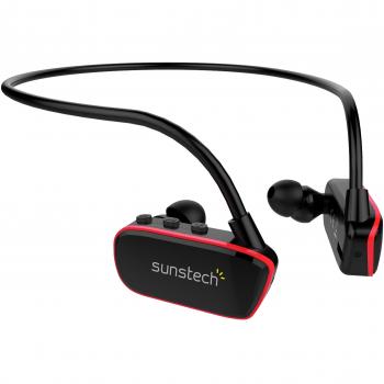 Reproductor MP3 Sunstech Argos 8GB Impermeável - Vermelho e Preto