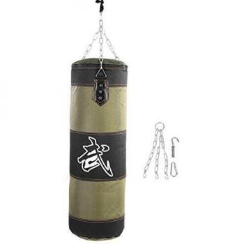 2 m Sac de Frappe Muay Thai – Kickboxing, MMA, Adultes, Rempli Lourd
