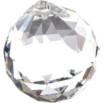 Decoración Feng Shui con Bola de Cristal Claro