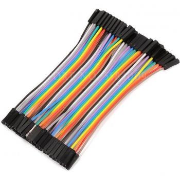 120pcs 40PIN 10CM Dupont Female to Female Jumper Wires