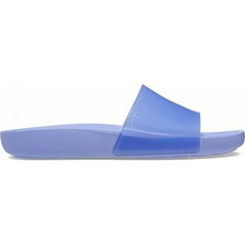 Chanclas Crocs Splash Glossy Slide azul mujer - 41-42