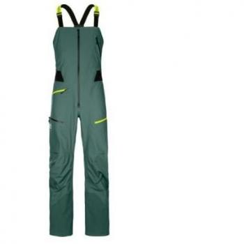 Ortovox 3L Deep Shell Bib Pants para hombre (gris)