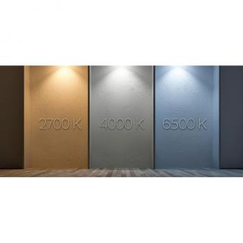 Painel LED Sobrepor 12cm 6W 4000K Bivolt