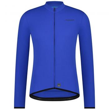 Maglia Shimano Vertex Blu Scuro Maniche Lunghe