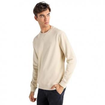 Sudadera básica beige Bendorff para hombre, 860455463, 3XL, Casual, Algodón, Manga larga