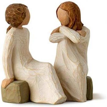 Figurine Willow Tree 26099 effet bois sculpté