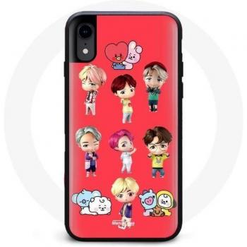 IPhone XS BTS TinyTAN Poster Case