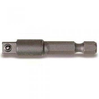 Beta Tools 892/3 1/4 Square Drive 1/4 Hex Bit Adaptor for Drivers L: 50mm