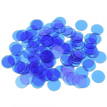 100Pcs 19mm Bingo Chips for Educational Games