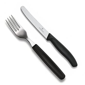 Victorinox Swiss Classic Besteck-Set Tafelbesteck Schwarz