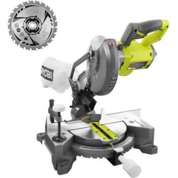 Troncatrice Ryobi EMS190DCL 18V OnePlus 190 mm Lama CSB190A1 24 Denti in Confezione
