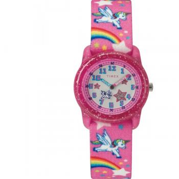 Unisex Kinderuhr Timex analog Quarz mit Stoffarmband