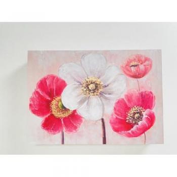 Tapas contador Tapa Contador de luz Cubre Cuadros electricos Flores Lienzo Canvas Madera 209518