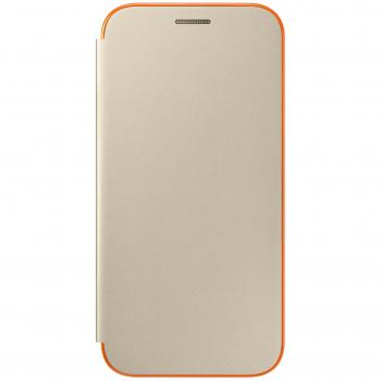 Gold S‑View Cover for Samsung Galaxy A5 2017