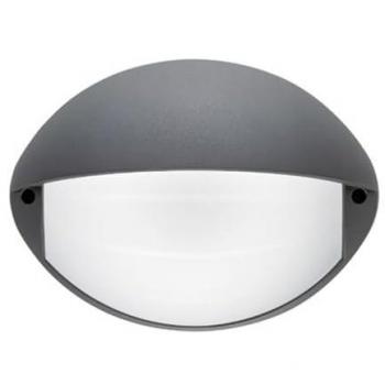 Applique Palpebra Contemporanea Coconut 7W LED 4000K Alluminio Grafite