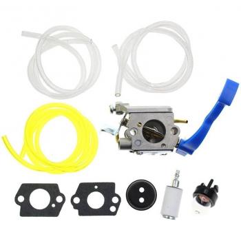 Husqvarna 125B 125BVX 125BX Leaf Blower Carburetor Replacement Zama C1Q-W37 with Fuel Line Kit