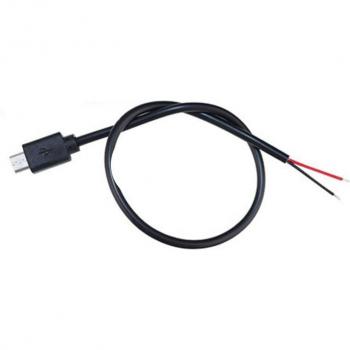 Micro USB 5-Pin Female Power Pigtail 0.3M