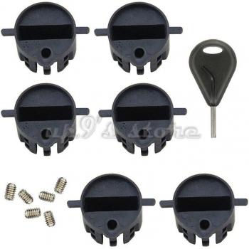 6pcs Surf Fin Plug Set with Screws for FCS