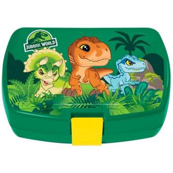 Jurassic World Snackdoos voor Kinderen Fun House Dinosaurus 17x13,5 cm
