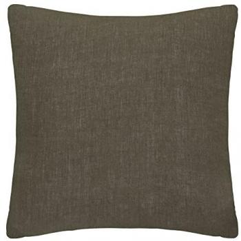 Funda Atmosphera Verde Caqui Lino 100% – 65x65 cm